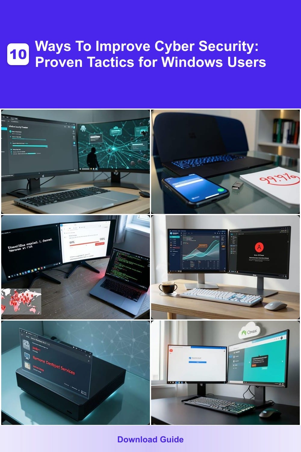 10 Ways To Improve Cyber Security: Proven Tactics for Windows Users