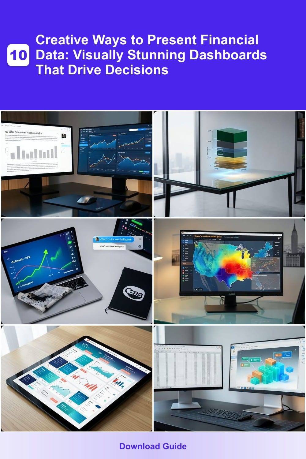 10 Creative Ways to Present Financial Data: Visually Stunning Dashboards That Drive Decisions
