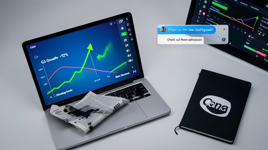 Animated GIFs for Financial Performance Snapshots