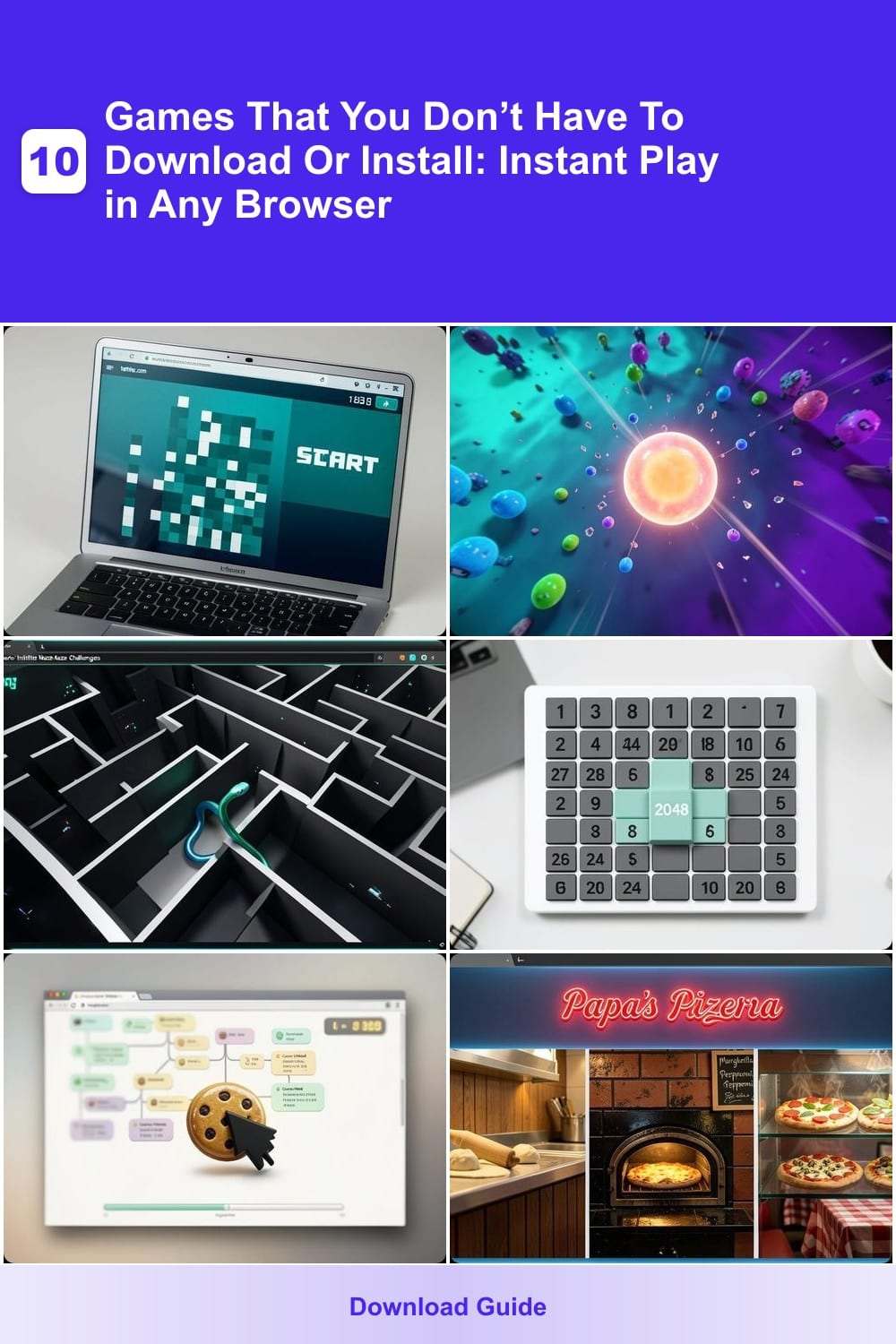 10 Games That You Don’t Have To Download Or Install: Instant Play in Any Browser