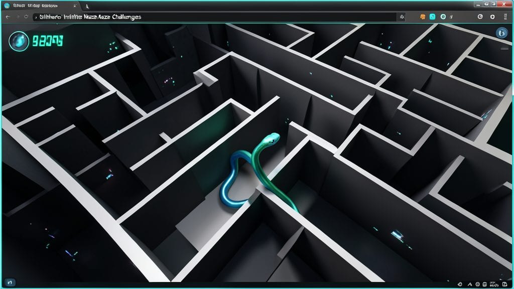 Slither.io Infinite Maze Challenges