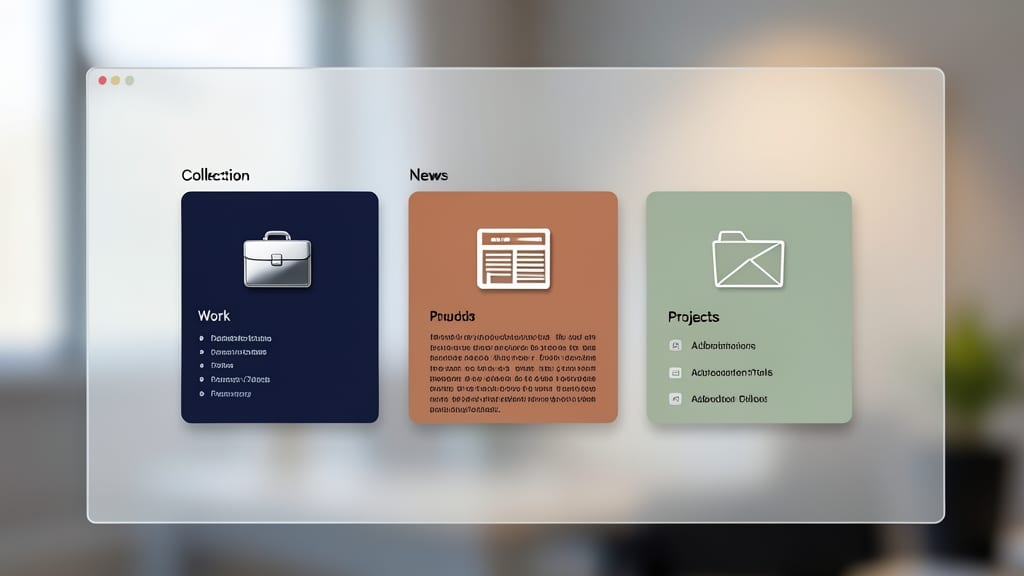 Customize Startup Pages with Collections