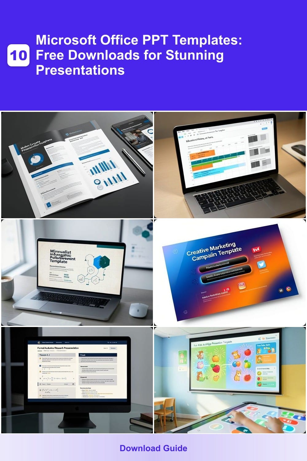10 Microsoft Office PPT Templates: Free Downloads for Stunning Presentations