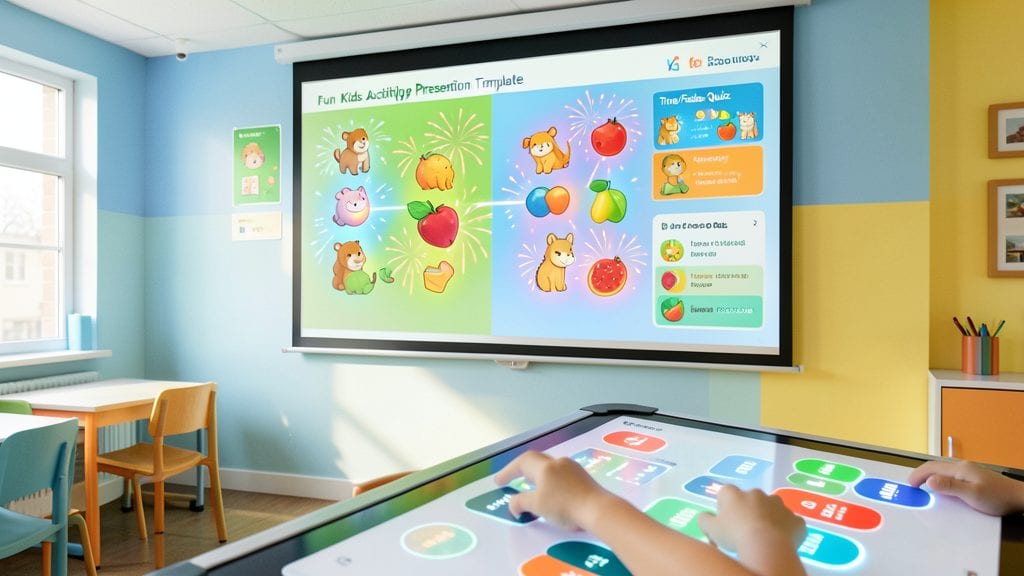 Fun Kids Activity Presentation Template