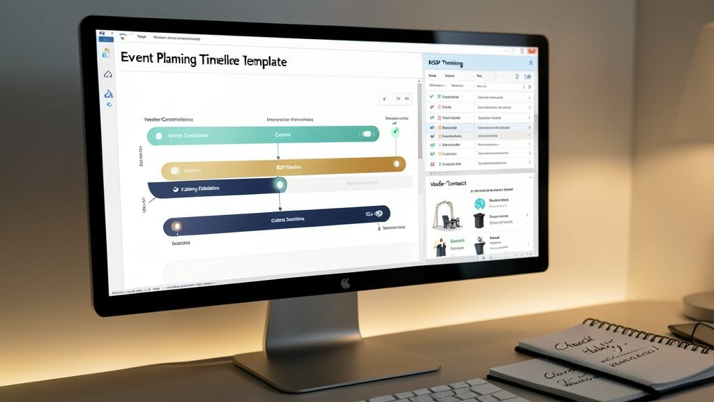 Event Planning Timeline Template