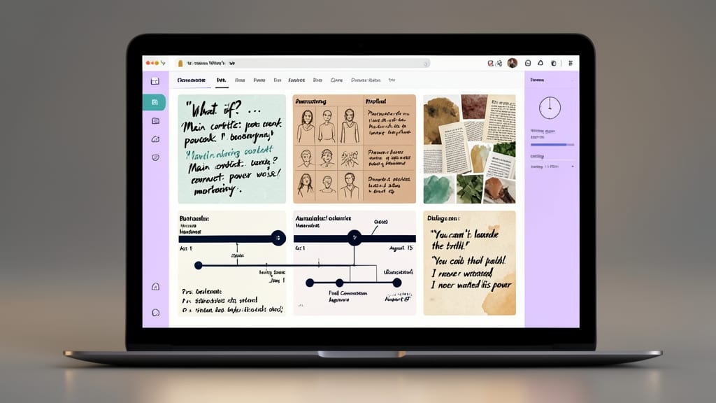 Creative Writer's Notebook Template