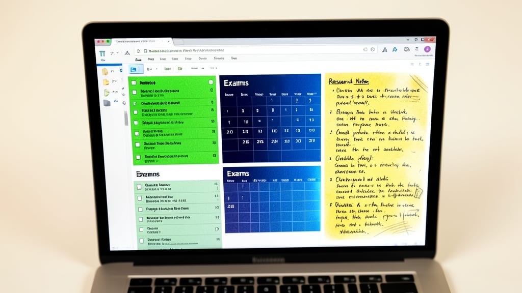 Student Academic Planner Template